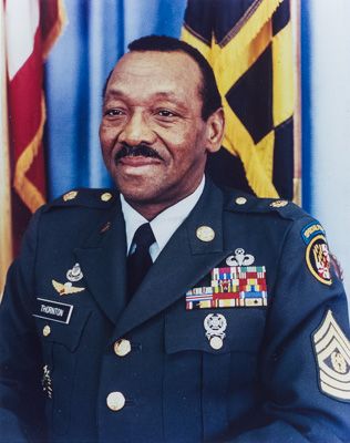 A look at black history in the Maryland Guard: retired Command Sgt. Maj. Wilson J. Thornton Jr.